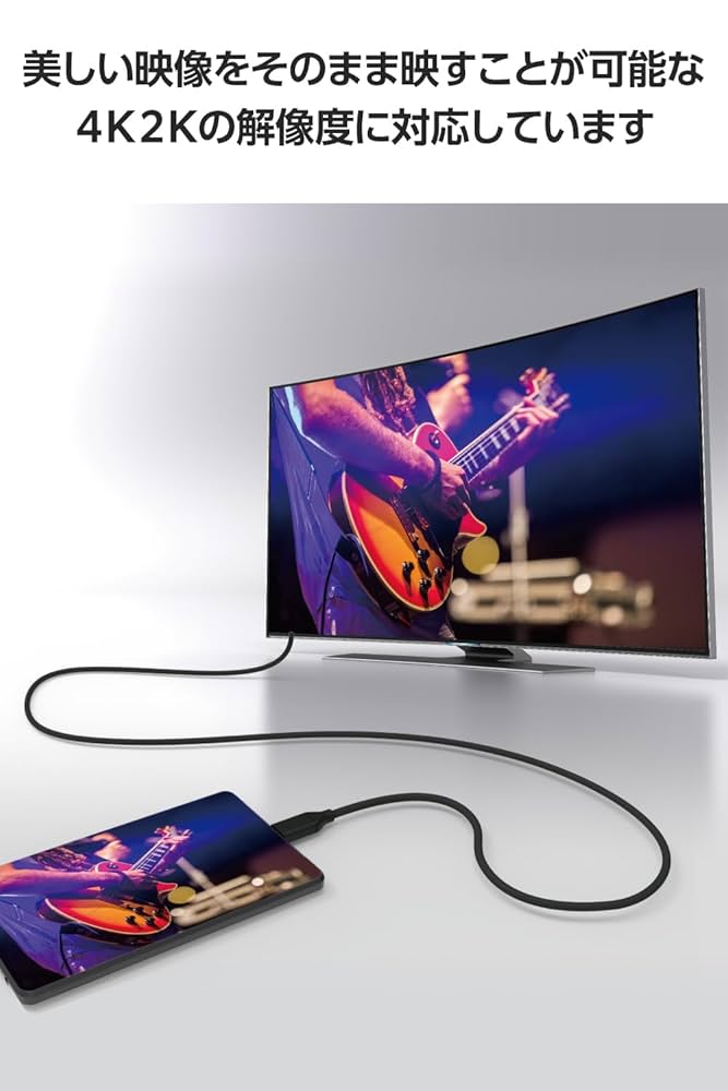 ELECOM - 【大特価】ELECOM(エレコム) Type-C  HDMI 2ポート 4K ELECOM エレコム Type-C 映像変換 アダプタ HDMI 2ポート 複製